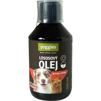 Yoggies Lososový olej pre psov a mačky 250ml