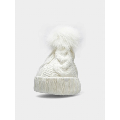 4F H4Z22-CAD010 OFF white dámska zimní čiapka