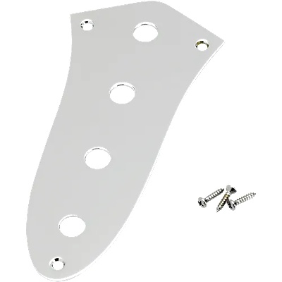 Fender Jazz Bass® Control Plate, 4-Hole Chrome