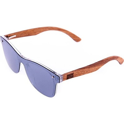 Snowbitch spring hinge zebra wood temple MULTI2291