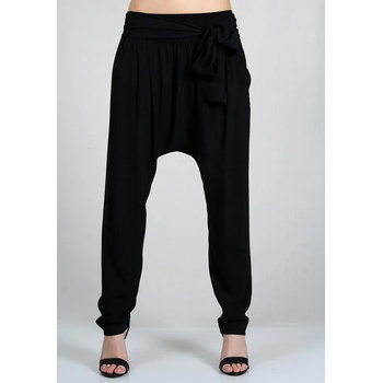 Image 1 of Rumena Черен панталон потур от лек памук rumena