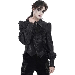 Devil fashion мъжка риза DEVIL FASHION - Baroque Baron - черна - SHT15301