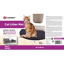 Flamingo Matz Podložka před kočičí toaletu Černá 65 x 40 cm