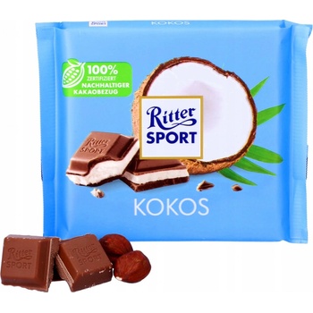 Ritter Sport mliečna čokoláda 100g