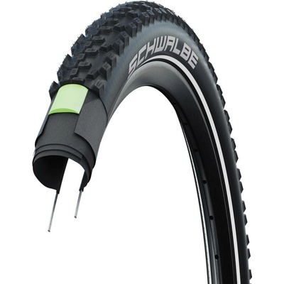 SCHWALBE SMART SAM PLUS 28x1.85 (47-622) 67EPI 910g Perf GreenGuard DD Addix reflex