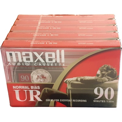 Maxell UR 90min 5ks 124036 – Zboží Mobilmania