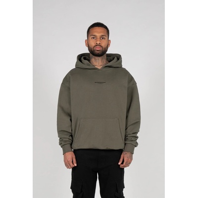 Urban Classics Суичър METAMORPHOSE V. 4 x Heavy Oversized Hoody olive XXLUB-MJG11617-00176 - Бял, размер 4XL