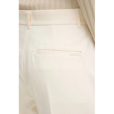 Calvin Klein панталон чино дамски от памук с еластан (LV044B916G)