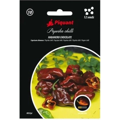 Piquant HABANERO CHOCOLATE semínka chilli papriček 12 s