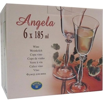 Crystalex Sklenice na víno ANGELA 185ml 6ks