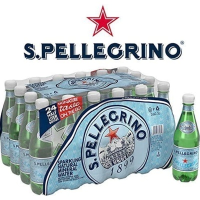 Sanpellegrino perlivá minerální voda Frizzante 24 x 0,5 l