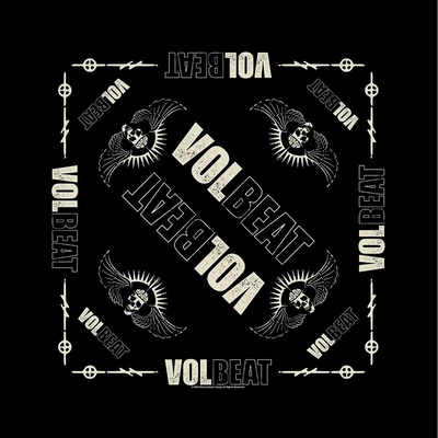 Šatka Volbeat Logo čierna