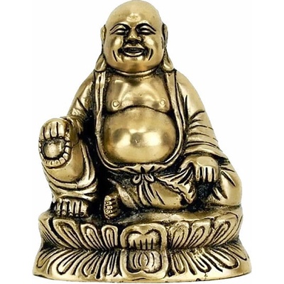 Nefertitis Buddha pro štěstí a prosperitu Pu Thai Ho Shang - výška cca 13 cm