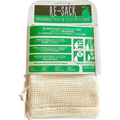 Re Sack 3pack balíček sáčkov na ovocie zeleninu a pečivo 3ks