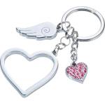 TROIKA Ключодържател с 3 талисмана, troika "love is in the air" kr17-01/ch (kr17-01/ch)