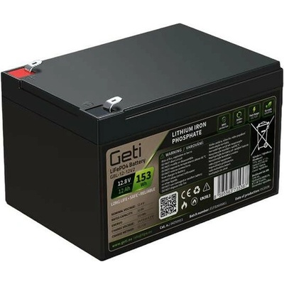 Geti LiFePO4 12,8V 12Ah GBL-12-12