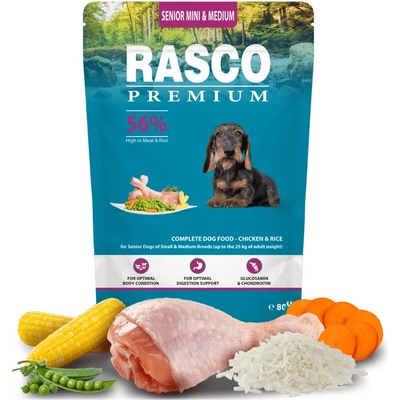 Vzorka Rasco Dog Senior Small & Medium 80 g