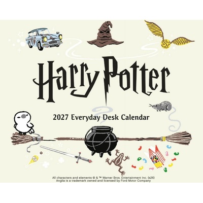 Oficiální trhací stolní Harry Potter 15 x 13 x 4 cm 2027