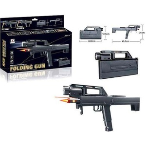 Shantou Yeswill Toys Co. , Ltd Автоматичен сгъваем пистолет със звукови и светлинни ефекти jc 988