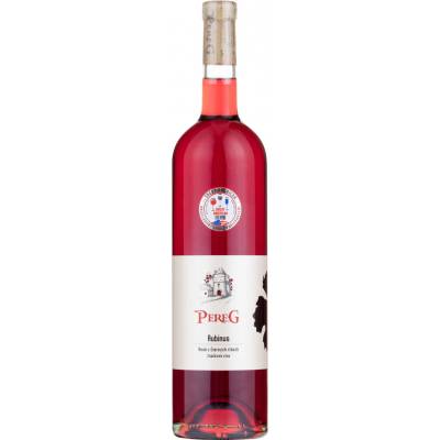 Pereg Rubinus Rosé 11% 0,75 l (holá láhev)