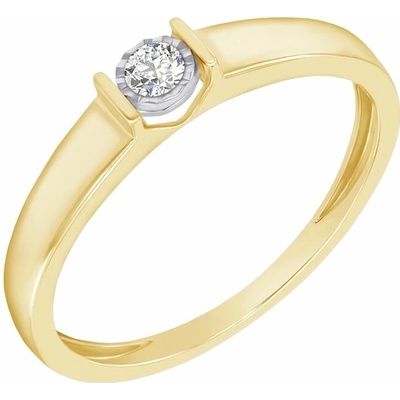 Eppi Elegantní zásnubní prsten s diamantem Segunda R37292