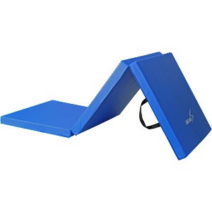 S-Sport гимнастически мат, сгъваем, 180×60×5, 5 см pro blue