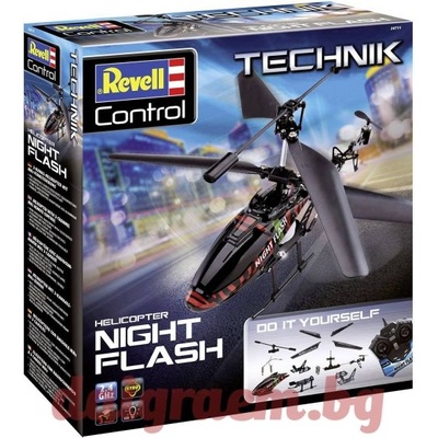 Revell Хеликоптер с дистанционно управление NIGHT FLASH, Revell 24711 (R24711)