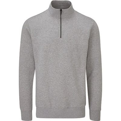Mantis pánska mikina P197 Heather Grey Melange