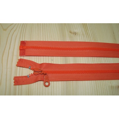 Zips kostenný oranžová 5mm deliteľný 25cm