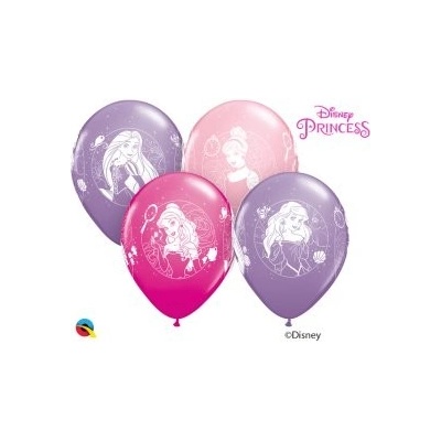 Qualatex Potisk PRINCEZNY DISNEY 12 30cm Balónek