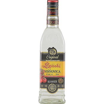 Spišská Višňovica Destilát 40% 0,7 l (čistá fľaša)