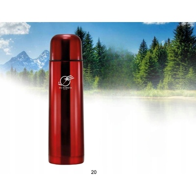 MediaGraf termoska 400 ml červená