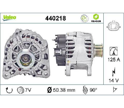 Alternátor VALEO 440218