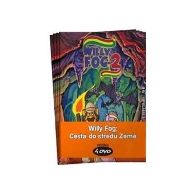 Willy Fog: Cesta do středu Země - kolekce 4 DVD - Verne Jules