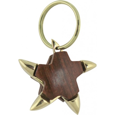 Přívěsek na klíče SEA Club Seastar/dřevo 9477