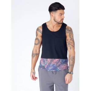 Another Influence Men's Muscle Vest - Black