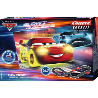 Carrera GO 63521 Disney Cars 3 GLOW