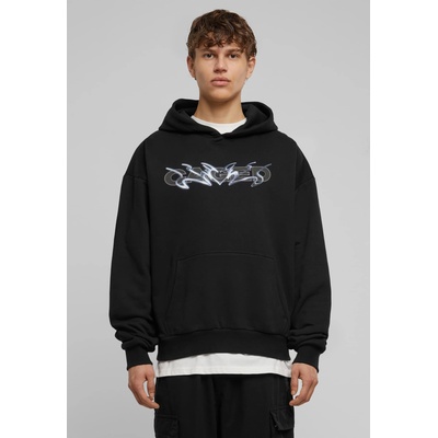 Mister Tee Cagedchrome Ultra Heavy Oversize Hoodie black XXLUB-MT3003-00007 - Бял, размер 5XL