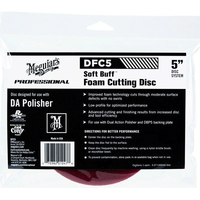 Meguiar's DA Foam Cutting Disc 5" 140 mm