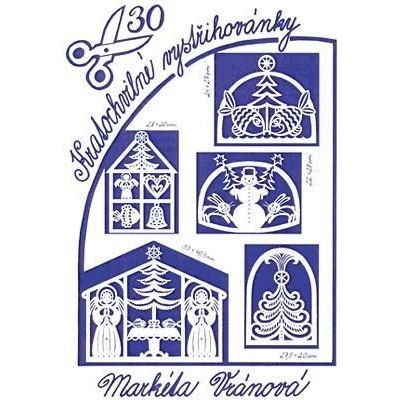 Kratochvilné vystřihovánky č.30 Zimní motivy