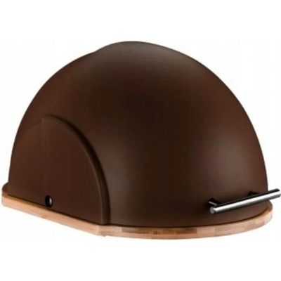 Chlebník jednodílný Florina Helmet šedý plast