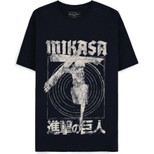 Attack on Titan Season 4 Attack on Titan Mikasa Men's Short Sleeved T-Shirt black
