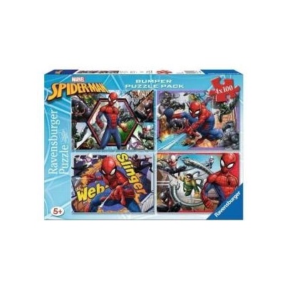 Ravensburger Marvel Spiderman puzzle 4x100pcs