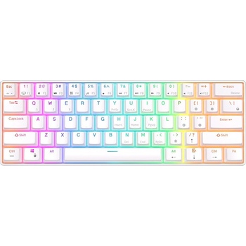 Royal Kludge RK-61-WH-REDSW-US