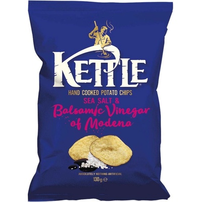 Kettle chipsy s mořskou solí a balzamikovým octem 130 g