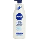 Nivea Expres Hydration lehké tělové mléko pro normální až suchou pokožku 400 ml
