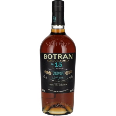 Ron Botran Anejo Reserva Sistema Solera 15y 40% 0,7 l (holá láhev)