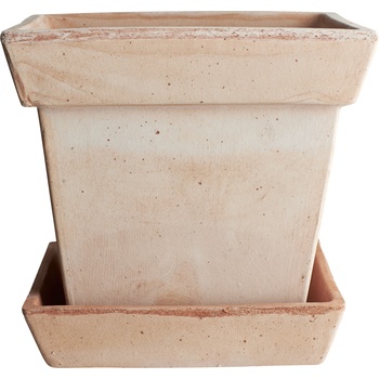 Bergs Potter Саксия Gaia с поставка 25 см розова (GAIR25S)