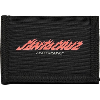 Santa Cruz peňaženka Flame Strip Black