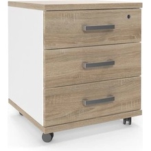 Viva mobilný 58 x 49 x 48 cm dub sonoma biely